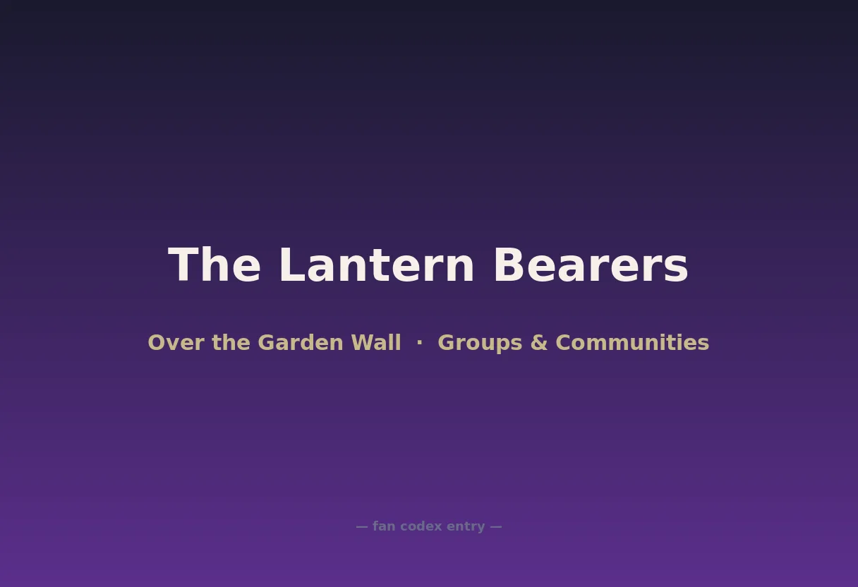 The Lantern Bearers