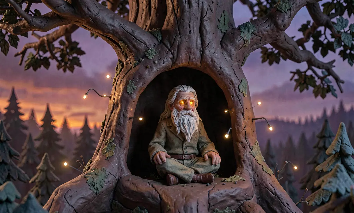 The Old Man in the Tree