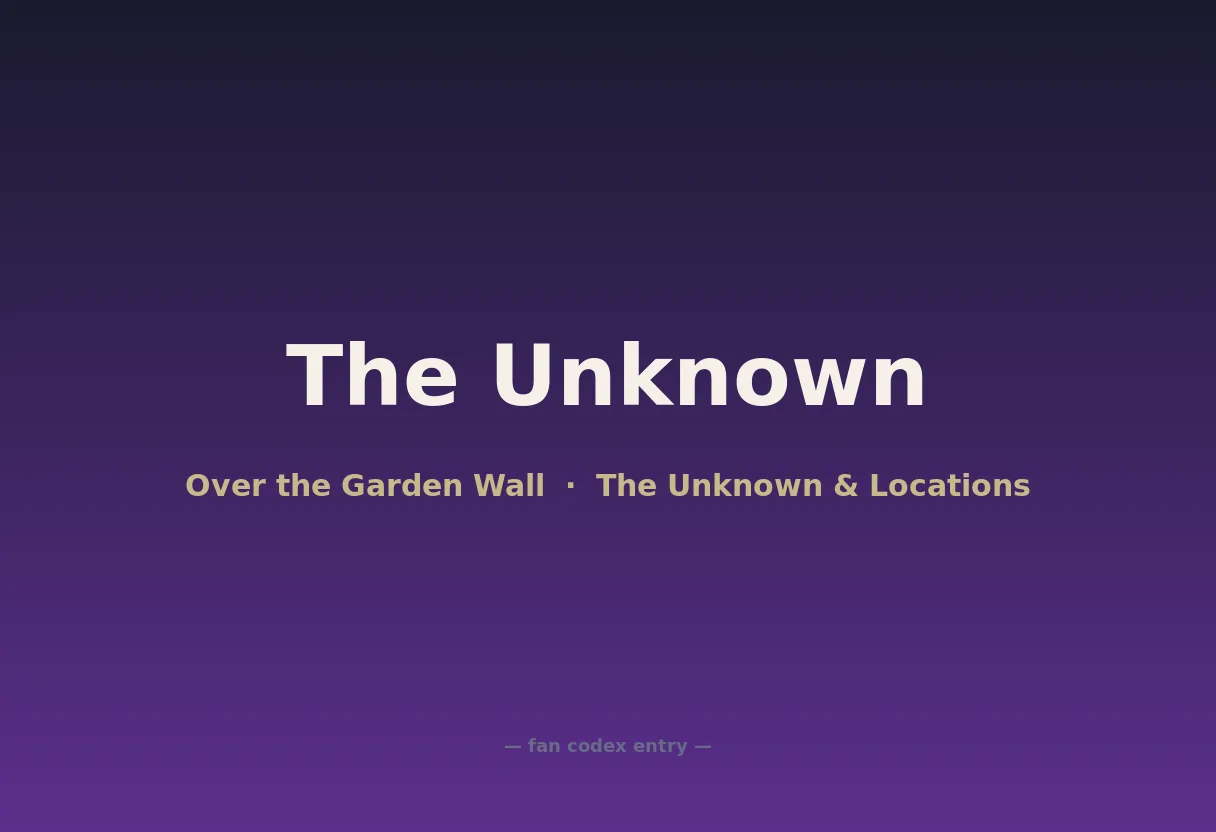 The Unknown